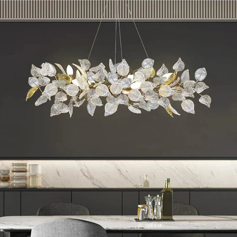 Afralia™ Modern Ceiling Chandelier for Dining Room Pendant Light Fixture