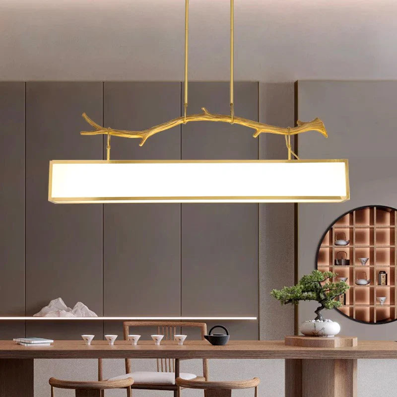 Afralia™ Modern Dining Room Pendant Light Indoor LED Chandelier Living Room Ceiling Lamp