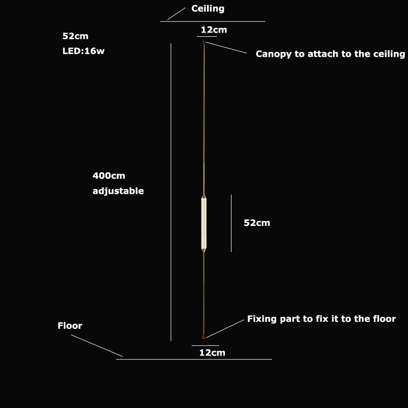 Afralia™ Gold LED Glass Tube Chandelier, Modern Luxury Ceiling Light Fixture