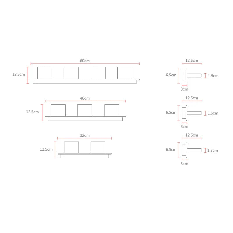 Afralia™ LED Mirror Light: Modern Bathroom Lamp with Acrylic Wall Lamps - Indoor Lighting Fixtures