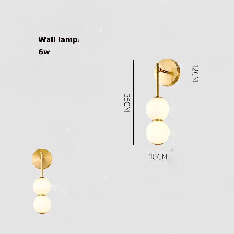 Afralia™ Burly Wood Walnut Glass Pendant Light for Living Room Bar Foyer