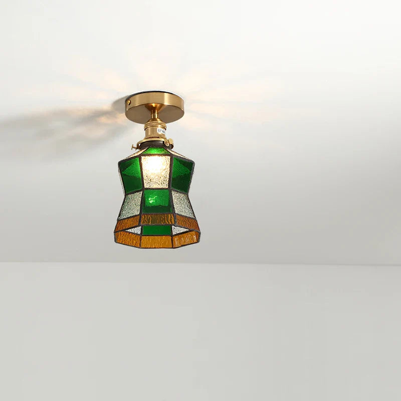 Afralia™ Glass LED Ceiling Lights Modern Art Decor for Home Living Room Lighting