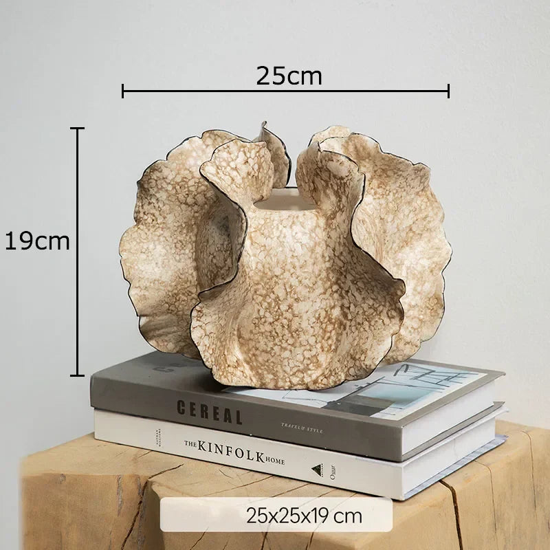 Afralia™ Colorful Wings Ceramic Vase Desk Decoration with Artificial Flowers