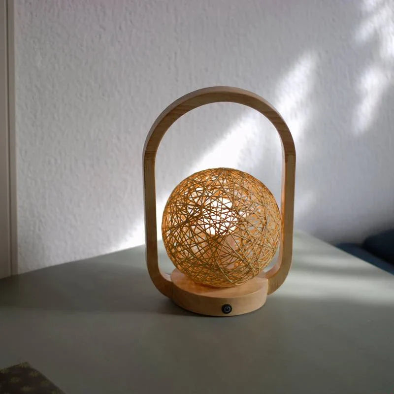 Afralia™ Touch Dimmable LED Portable Night Light for Bedside Table