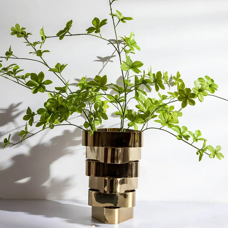 Afralia™ Geometric Vase for Creative Flower Arrangements