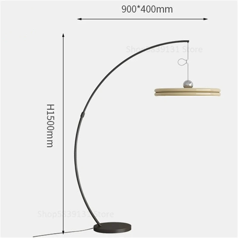 Afralia™ Nordic Minimalist Iron Art Floor Lamp for Living Room Sofa