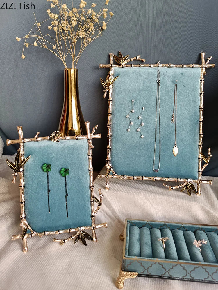 Afralia™ Jewelry Display Shelf: Stylish Desktop Ornaments and Storage Rack