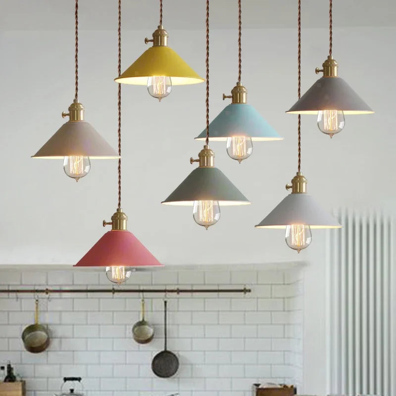 Afralia™ Modern Creative Chandelier: Macaron Style LED Pendant Lamp