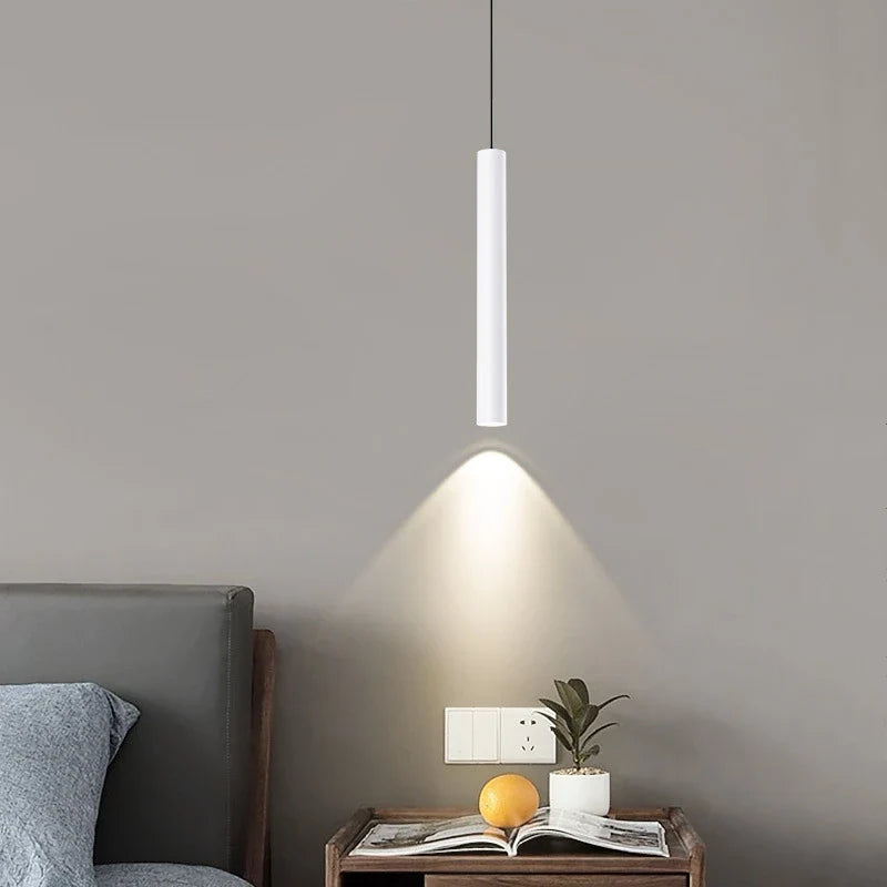 Afralia™ Modern Minimalist LED Pendant Lights for Living Room and Bedside