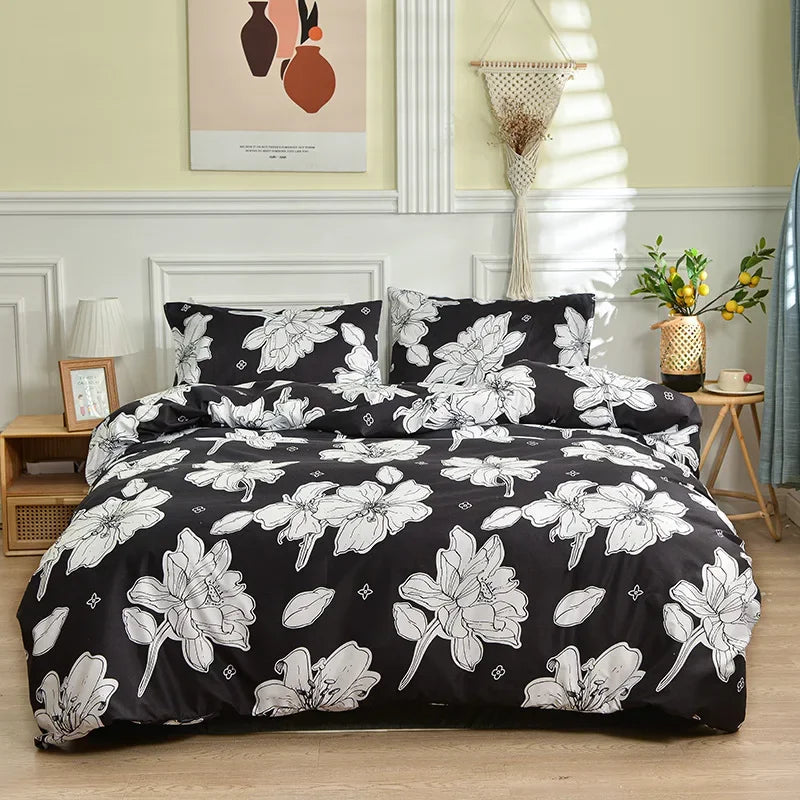 Afralia™ Butterfly Print Bedding Set - Duvet Cover, Bed Sheets, Pillowcases