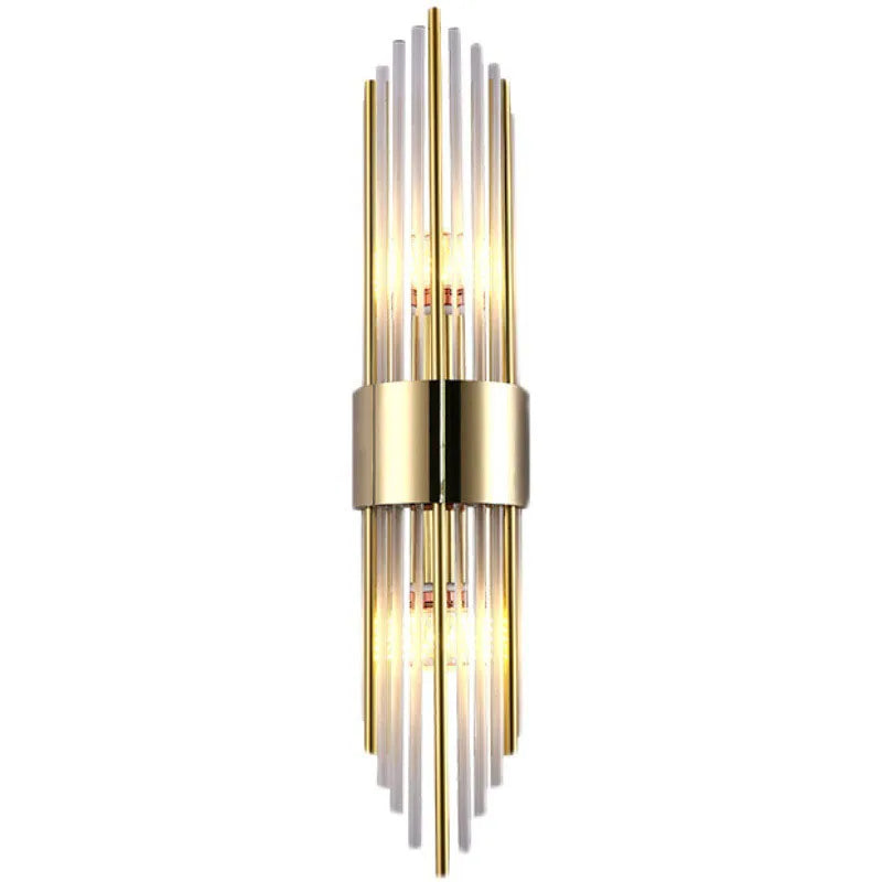 Afralia™ Crystal Wall Lamp: Elegant LED Indoor Lighting for Living Room, Bedroom, Hotel, and TV Background