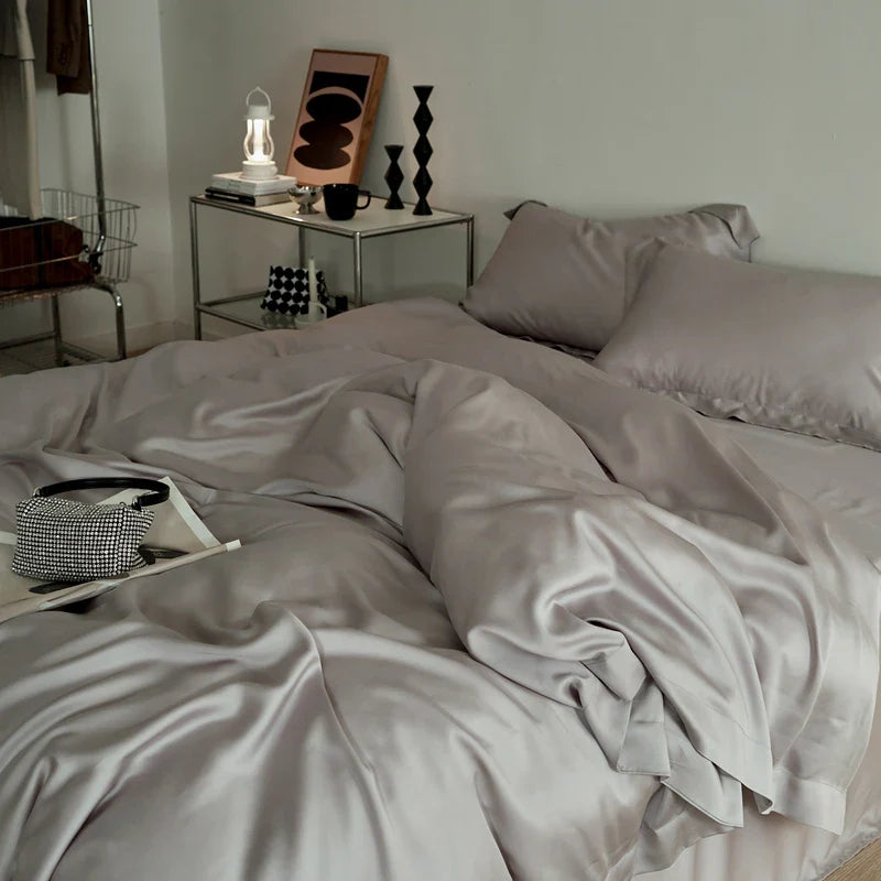 Afralia™ Eucalyptus Lyocell Luxury Bedding Set with Cooling Properties