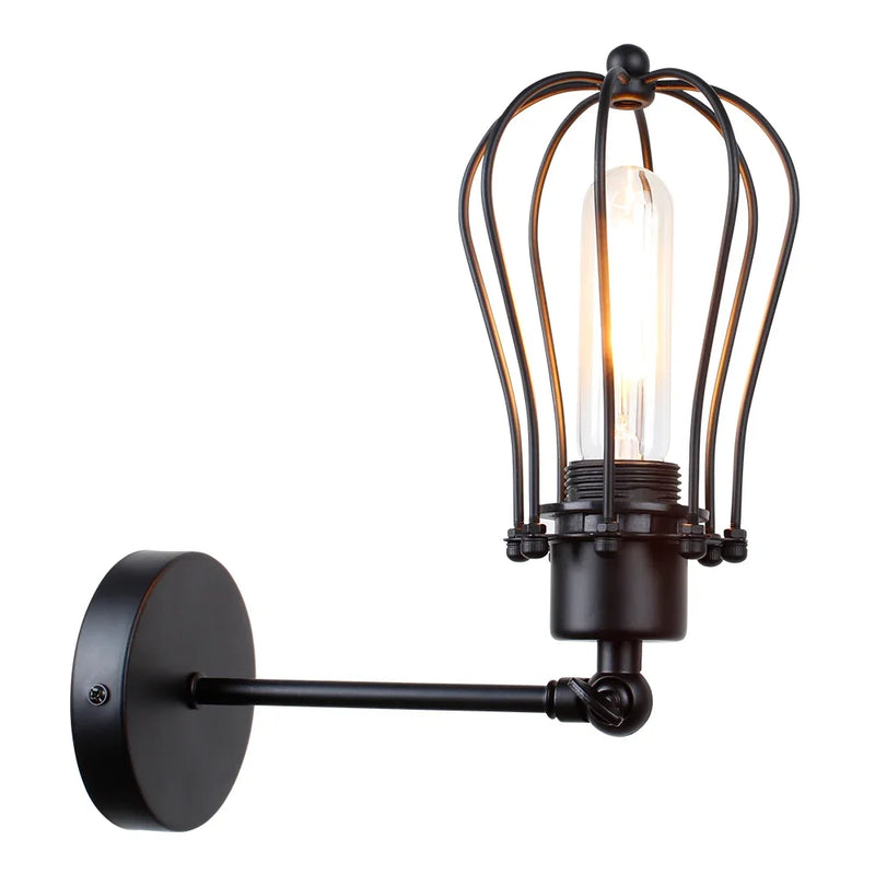Afralia™ Retro Wall Lamp Industrial Loft Light
