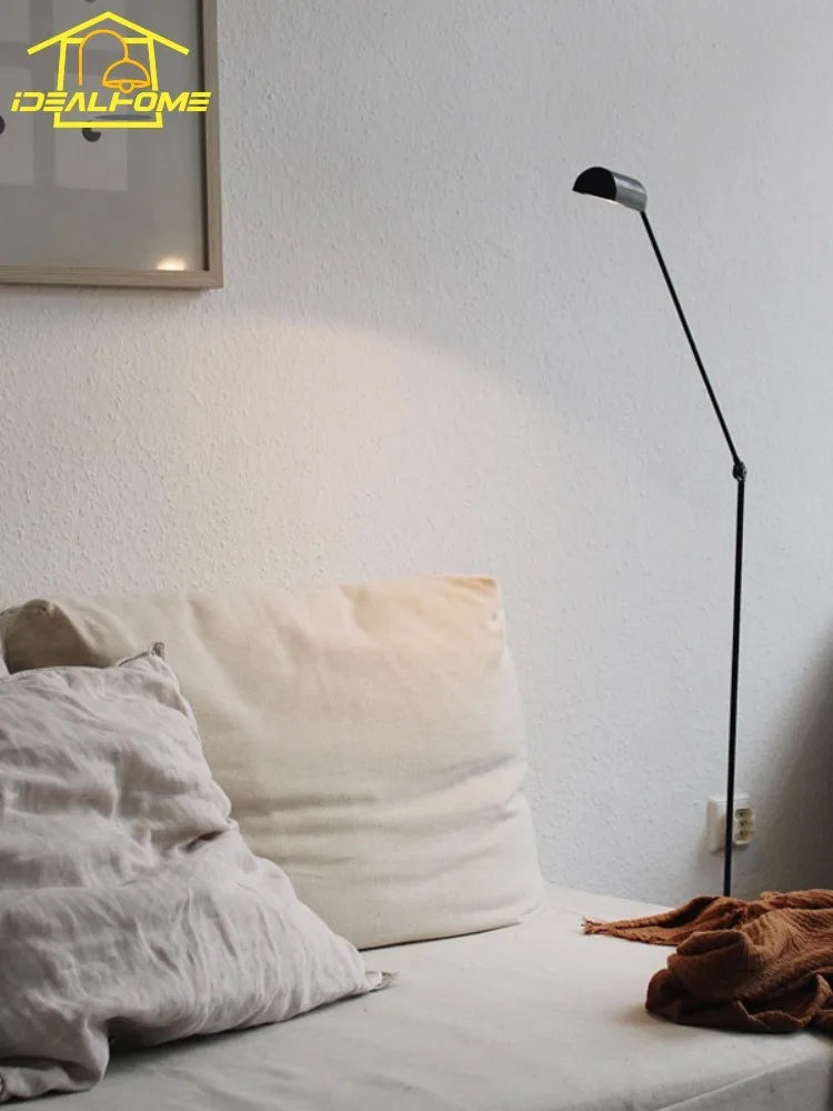 Afralia™ Swing Arm Floor Lamp for Living Room Study Bedroom Reading Lumina Design