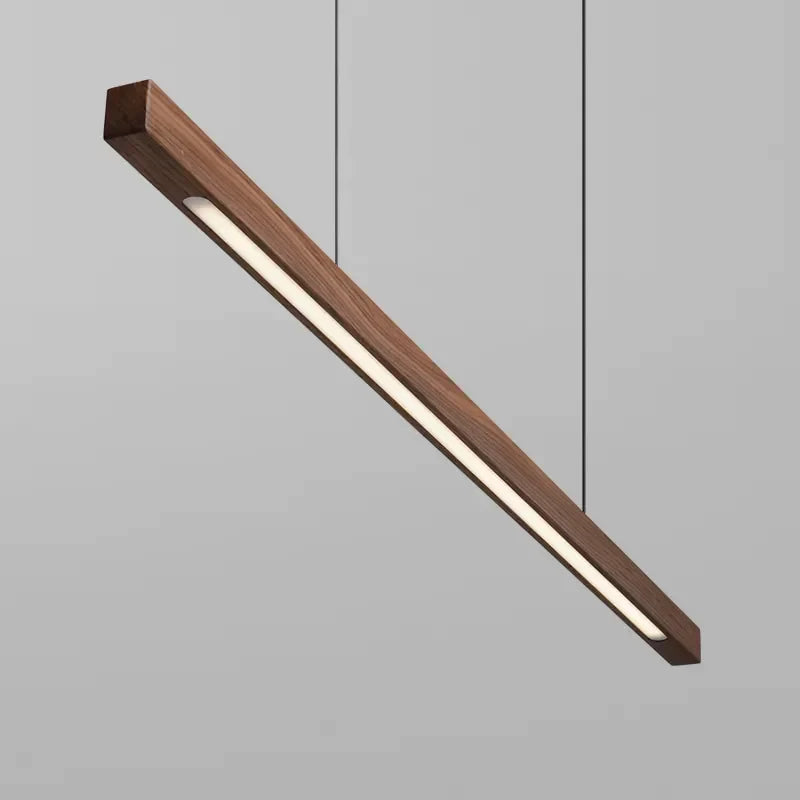 Afralia™ Linear LED Pendant Lights: Modern Kitchen Island Dining Room Lighting