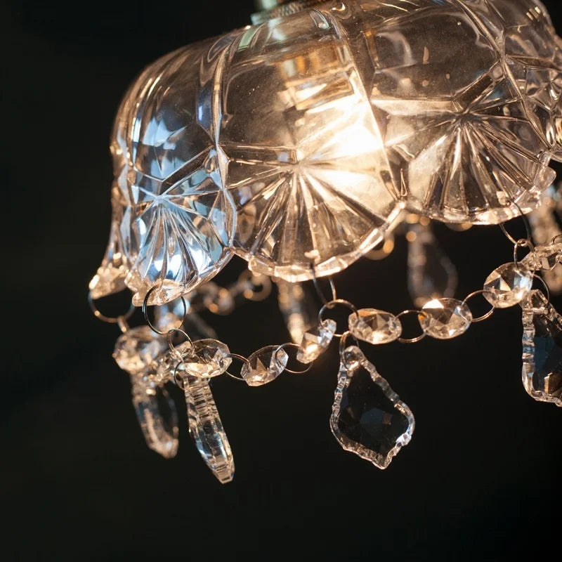 Afralia™ Crystal Glass LED Pendant Lights for Modern Spaces