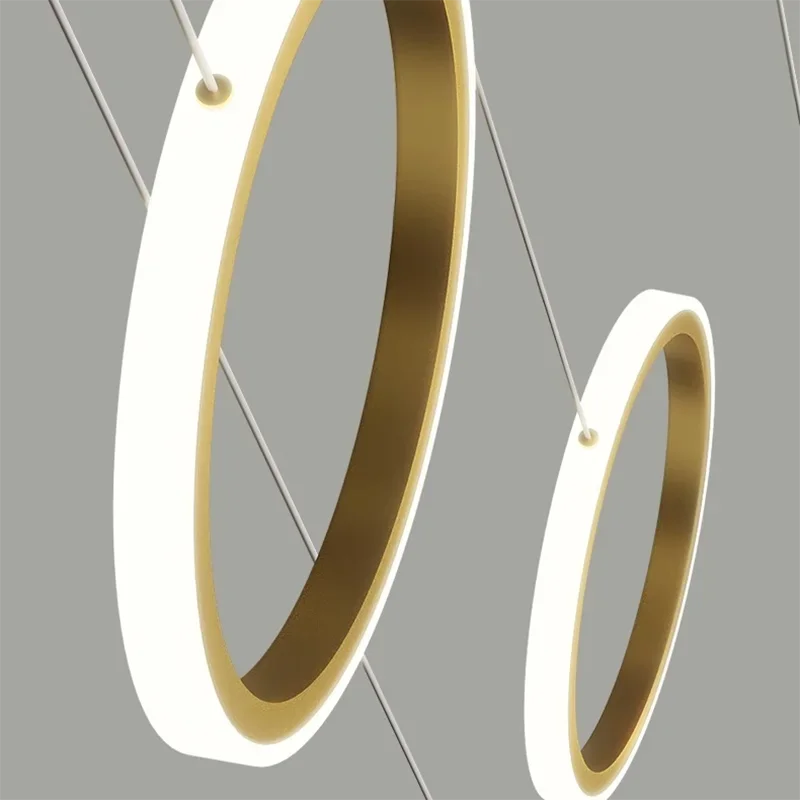 Afralia™ Nordic LED Chandelier: Modern Luxury Lighting for Home Decor, Living Room, Dining Room & Stairway