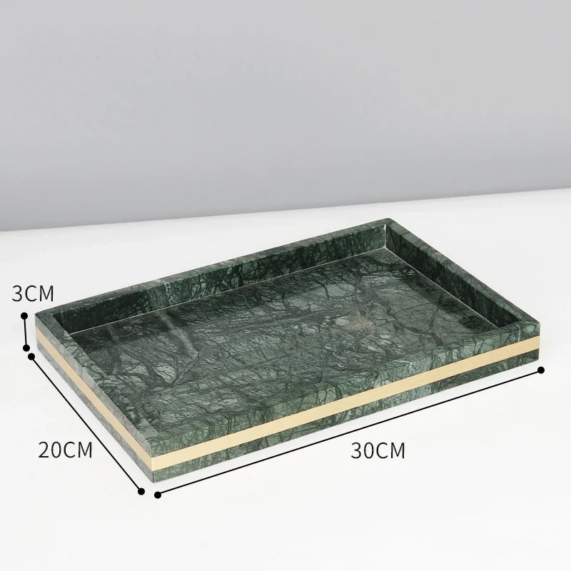 Afralia™ Luxury Gold Marble Bathroom Set with Accessories