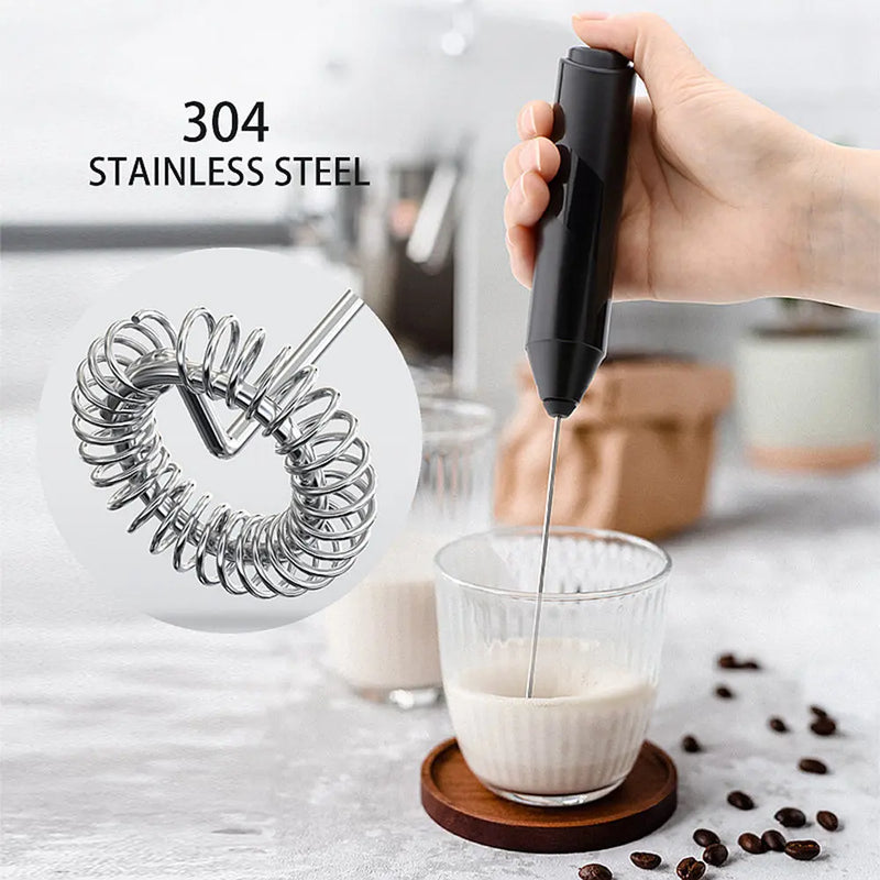 Afralia™ Handheld Milk Frother & Coffee Mixer - Portable Kitchen Tool