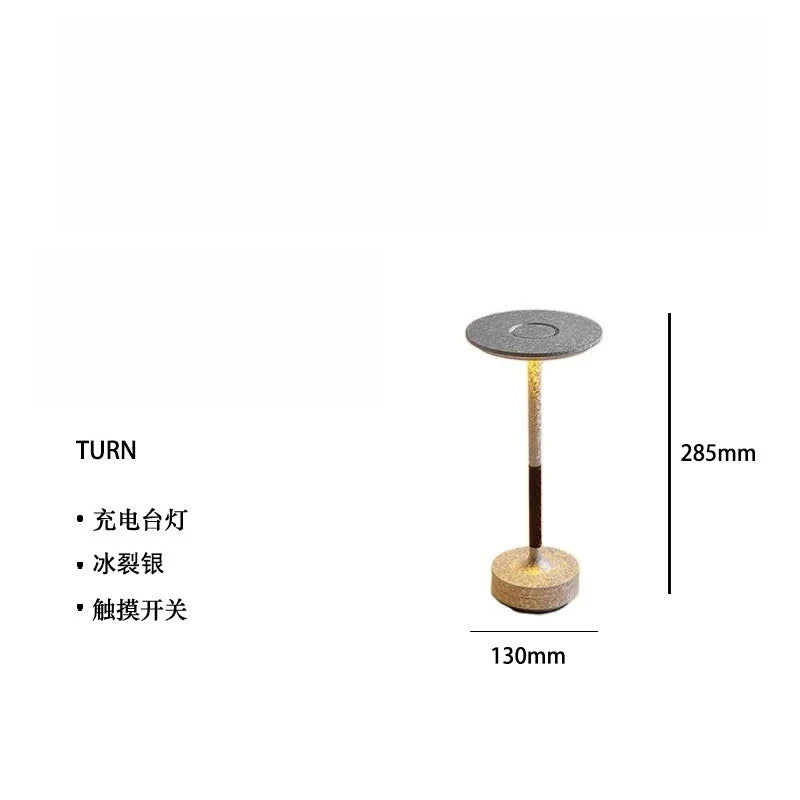 Afralia™ Luxury Touch Table Lamp USB Charging Modern Light Fixtures for Elegant Spaces