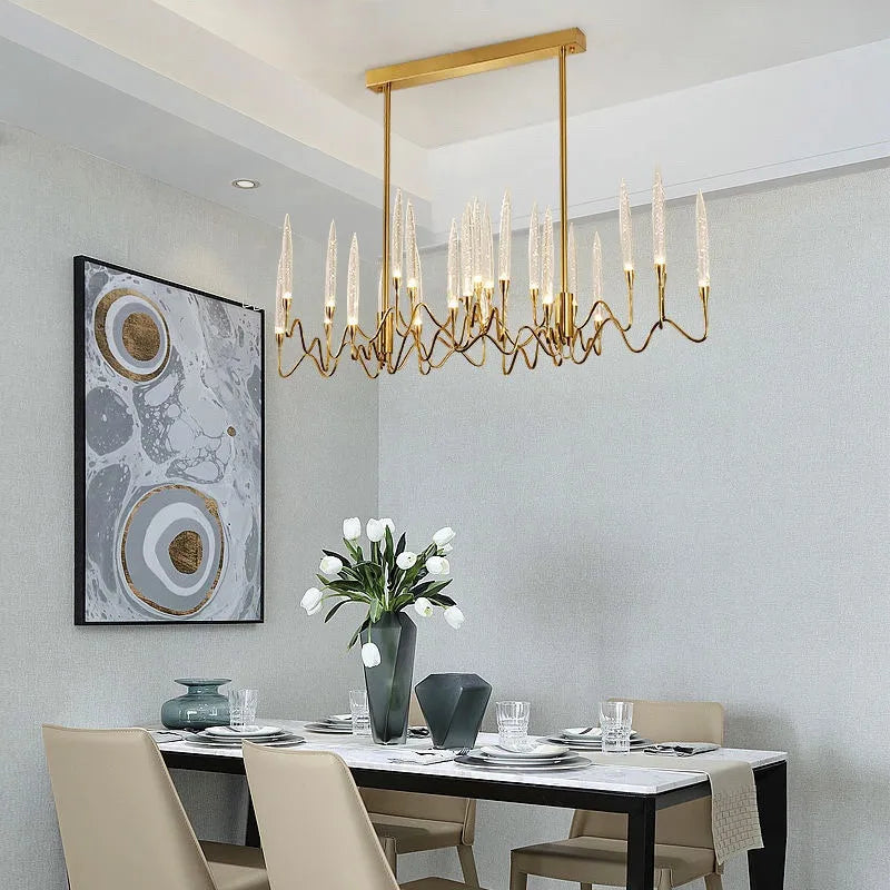 Afralia™ LED Crystal Chandelier: Modern Luxury Tree Branch Design for Dining Room, Bedroom, Bar