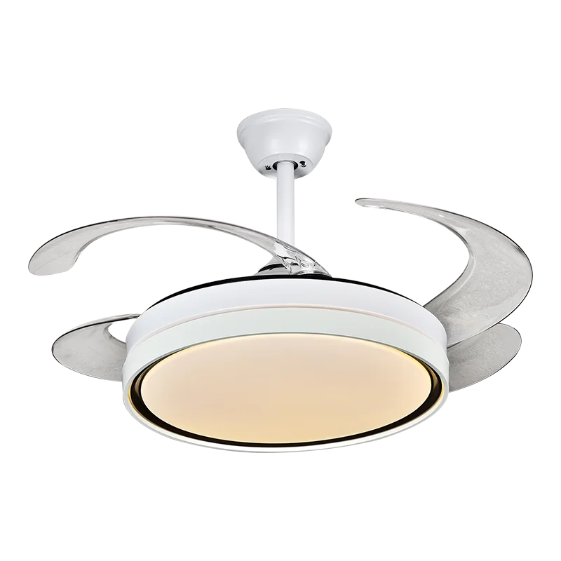 Afralia™ Modern LED Ceiling Fan with Remote Control for Living Room, Bedroom, Dining Room