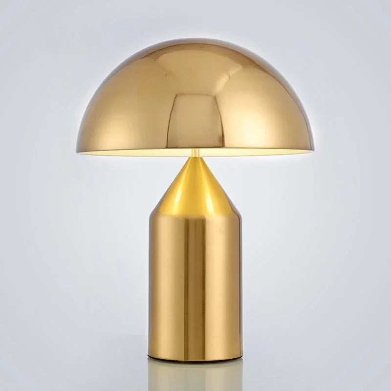 Afralia™ Nordic Mushroom Table Lamp in White, Black, or Gold for Bedroom, Dining Room, or Bedside