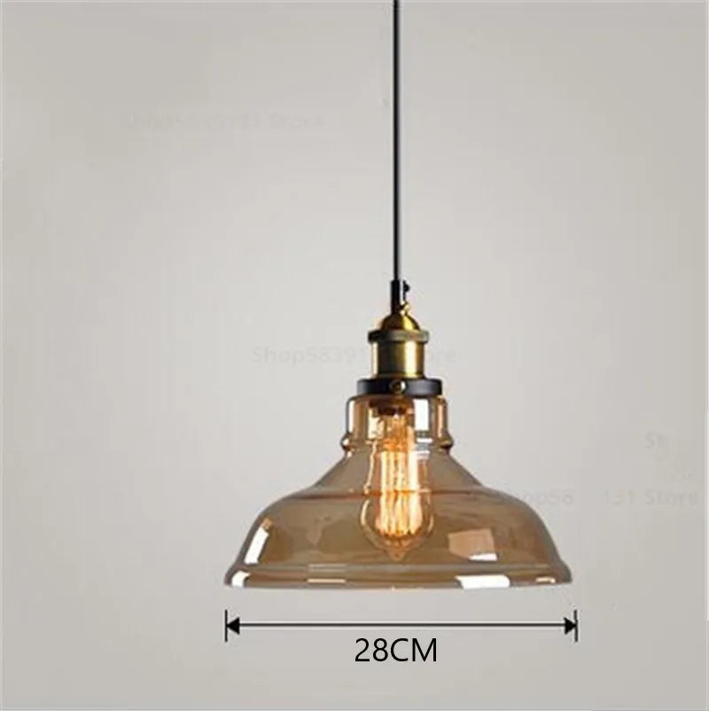 Afralia™ Nordic Glass Ball Pendant Lights for Modern Living Room LED Decor