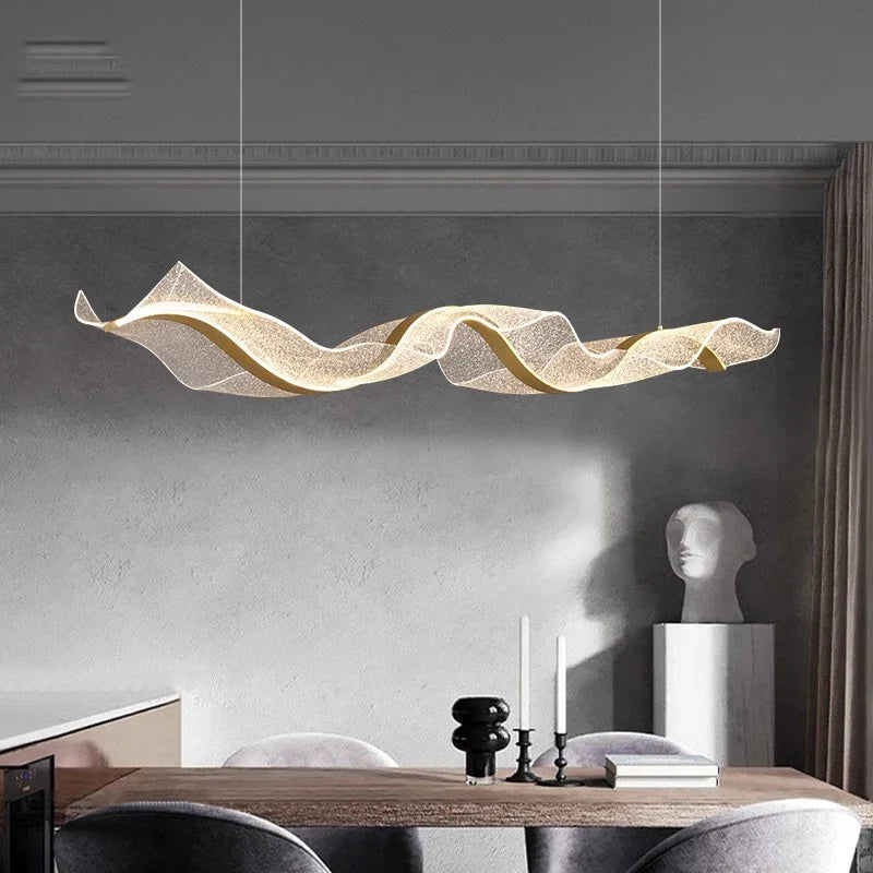 Afralia™ Modern Dining Pendant Light Ceiling Chandelier LED Indoor Decorative Lamp