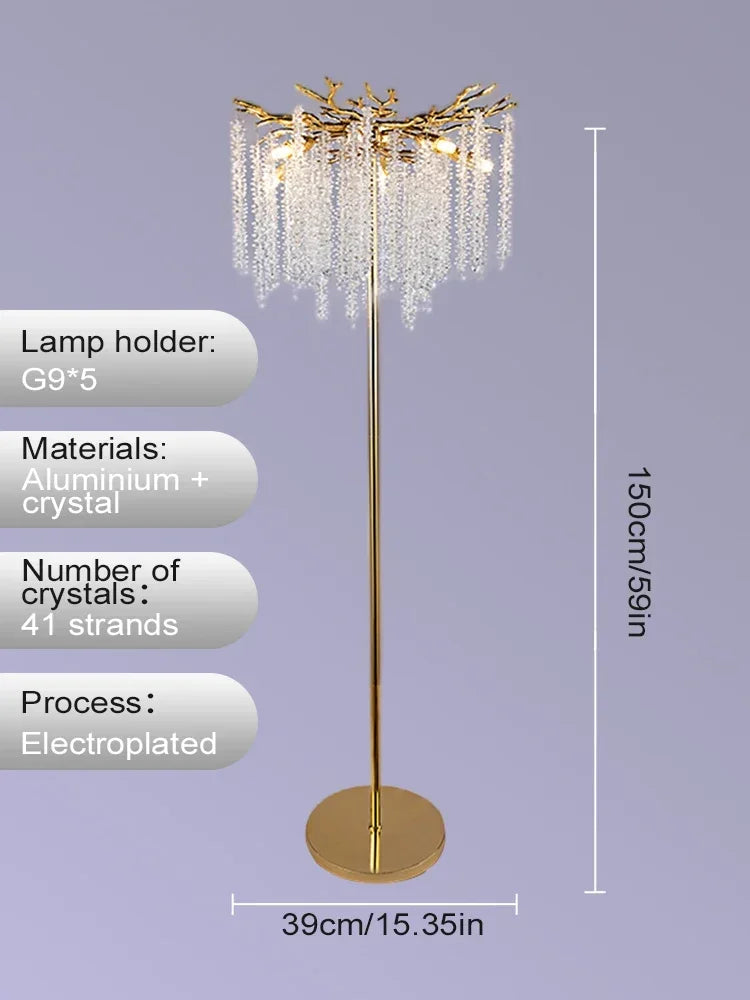 Afralia™ Nordic LED Floor Lamp - Modern Reading Light for Living Room and Bedroom