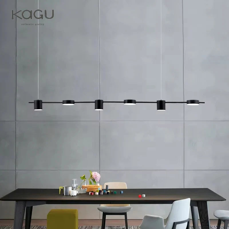 Afralia™ Dimmable LED Ceiling Chandelier for Living Room, Dining, Kitchen - Modern Hanging Light