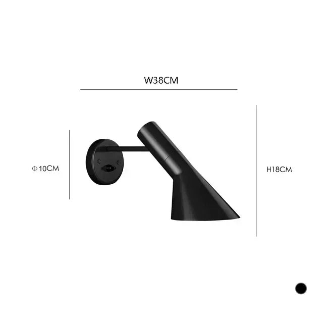 Afralia™ Nordic Minimalist LED Wall Sconce for Bedroom & Living Room