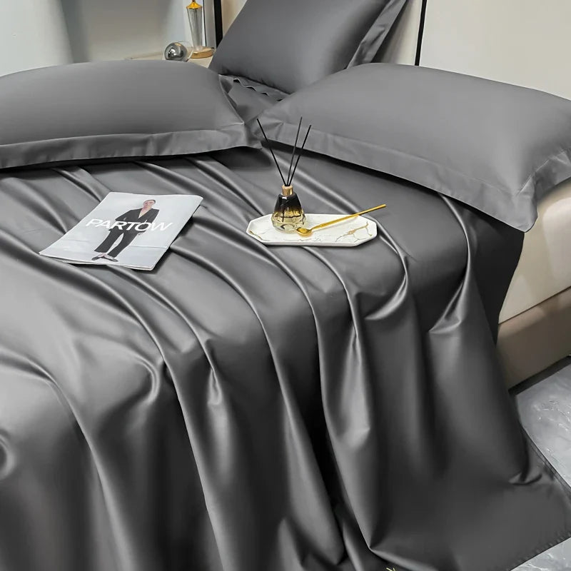Afralia™ Premium Egyptian Cotton Flat Sheet in Various Sizes & Colors
