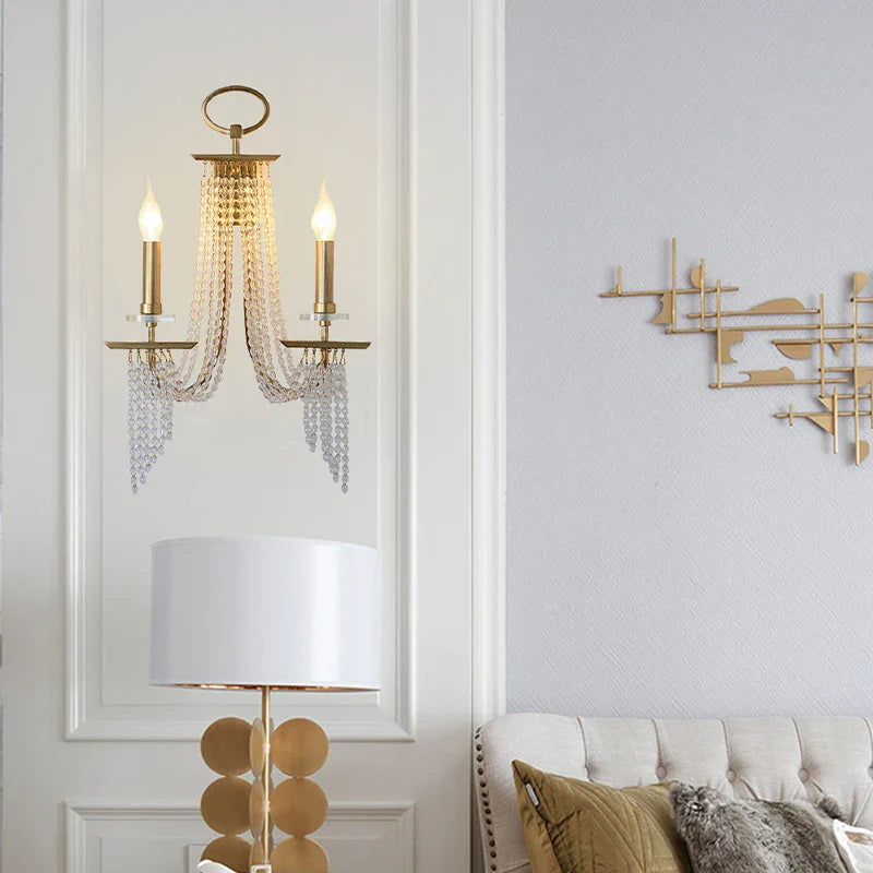 Afralia™ LED Lustres Hanging Lamps: Classical Vintage Chandeliers for Home Decoration