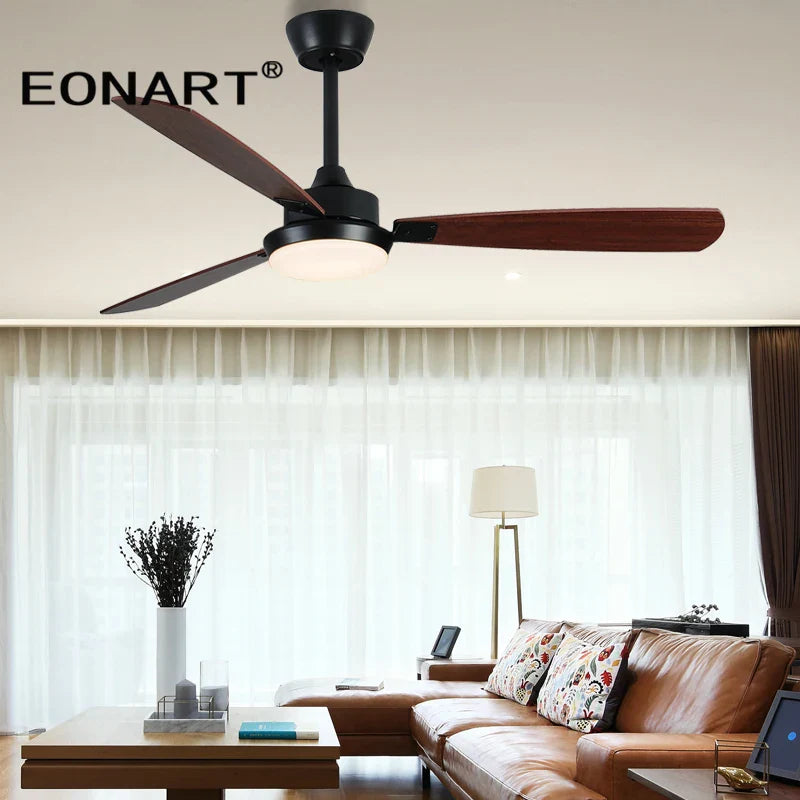 Afralia™ 52" LED Ceiling Fan with Modern Design & Remote Control