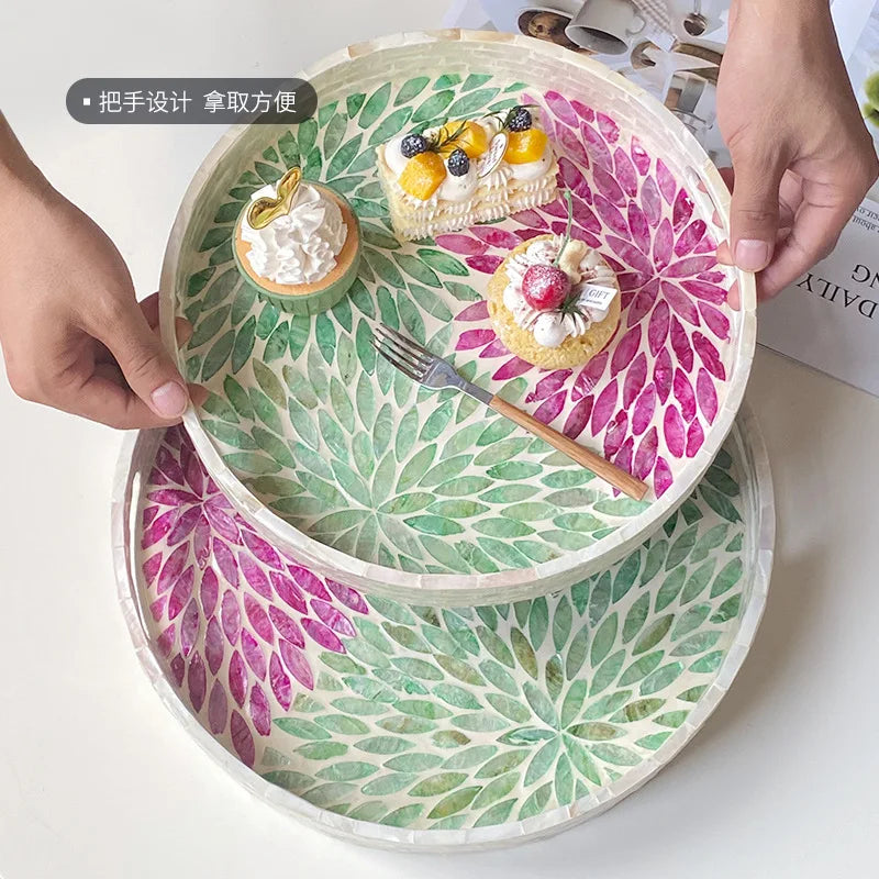 Afralia™ Nordic Color Tray: Elegant Storage Basket for Home Decor and Dining Experience