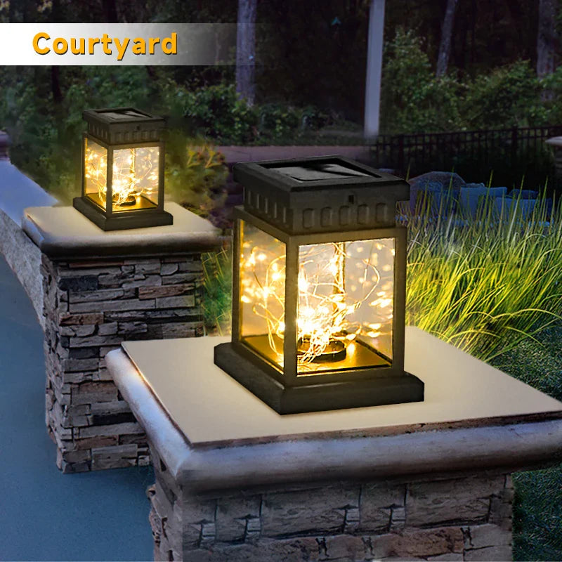 Afralia™ Solar Lantern: Portable Waterproof LED Light for Outdoor Garden Decor