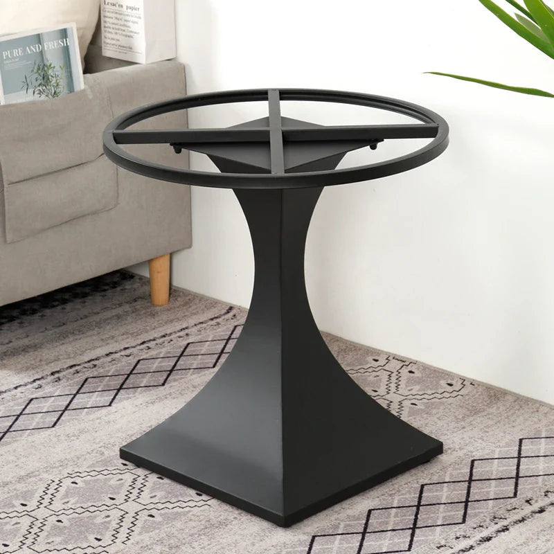 Afralia™ Metal Tea Table Leg Sofa Support Frame for Dining & Balcony Furniture