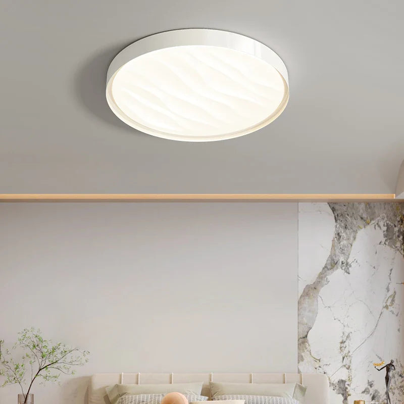 Afralia™ Nordic Modern Ceiling Light for Living Room Bedroom Study with LED Lighting