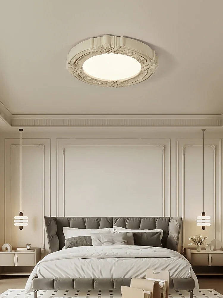 Afralia™ Retro Resin Ceiling Light - Minimalist Classic Design for Home, Bedroom, Study, Cafe