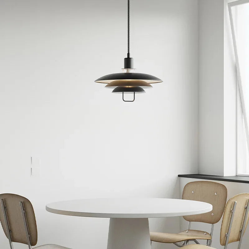 Afralia™ Primus Pendant Lamp: Telescopic Adjustable Hanging Light for Modern Design Interiors