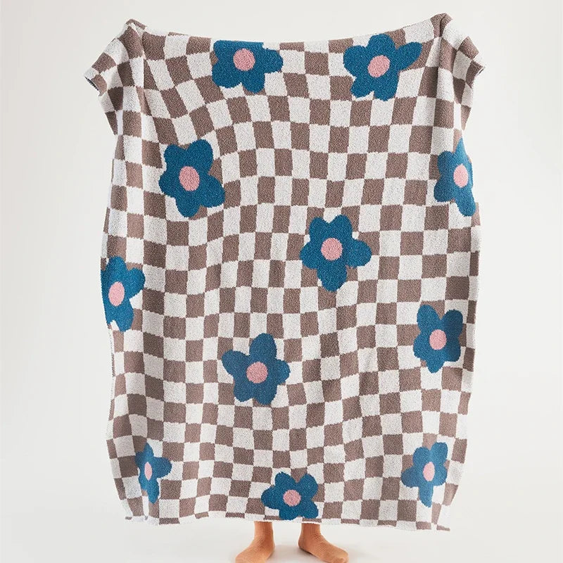 Afralia™ Knitted Blanket Throws 130x160cm