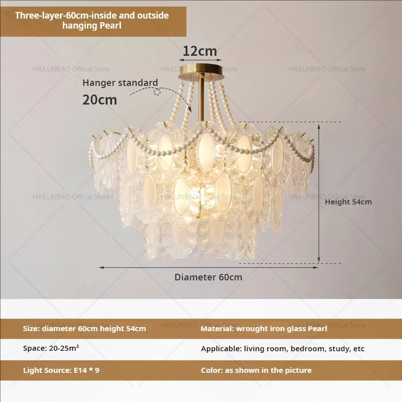 Afralia™ Cream Wind Crystal Chandelier - Elegant French Design for Luxury Living Spaces