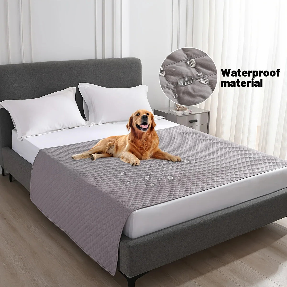 Afralia™ Dog Bed Cover: Waterproof & Non-Slip Pet Blanket for Furniture & Car