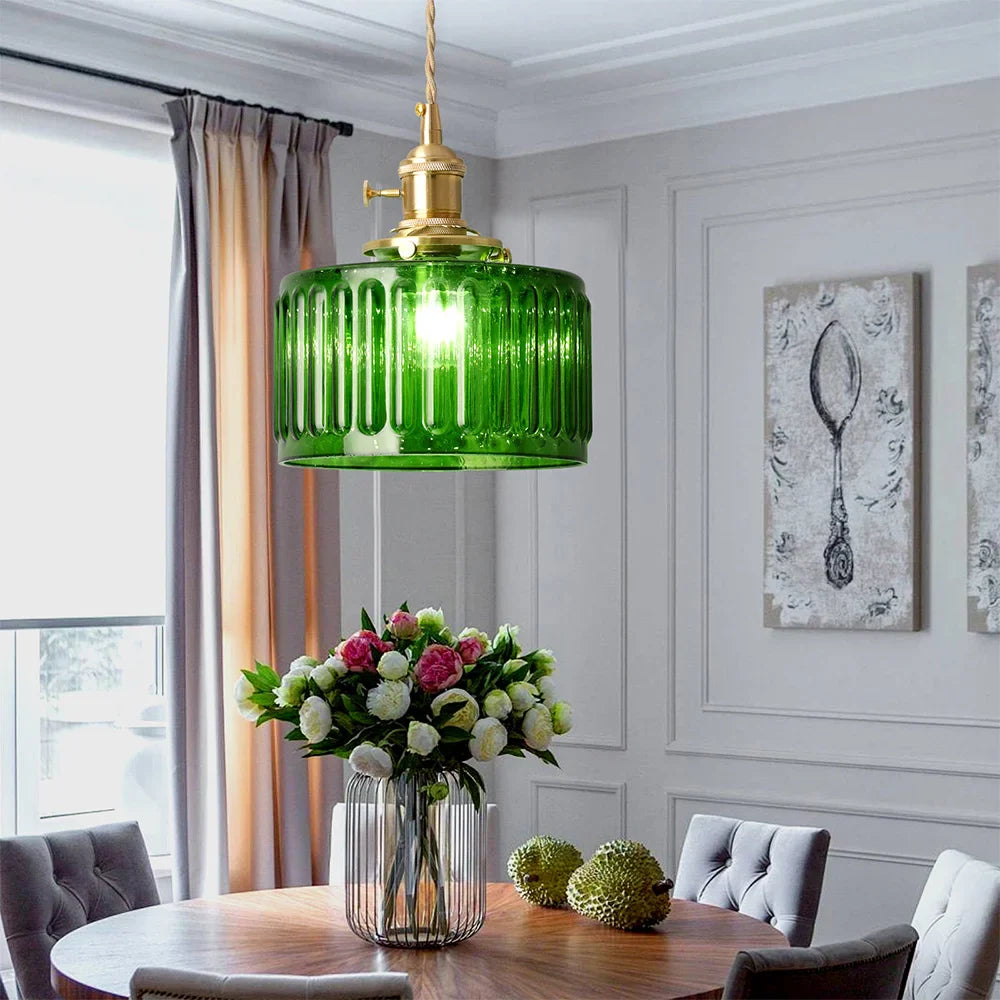 Afralia™ Glass Pendant Chandelier: Modern Nordic Ceiling Light for Dining Room, Kitchen Island, and Home Decor