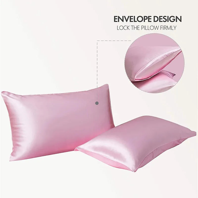 Afralia™ Satin Bed Sheet Set for Luxury High-End King Queen Twin Full Size Bed