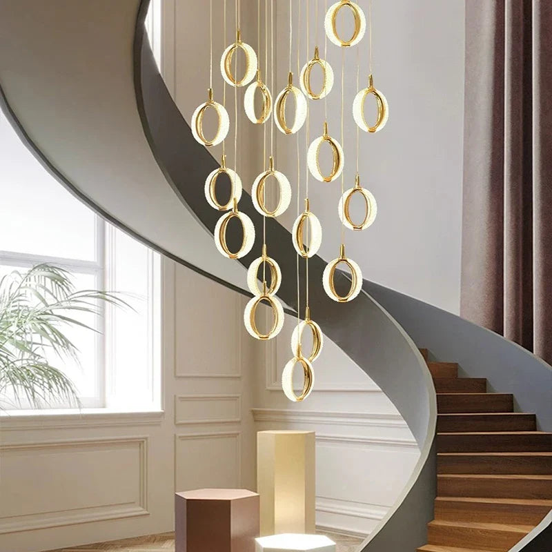 Afralia™ Vintage Pendant Ceiling Lamps Chandelier for Home Dining Room Lighting