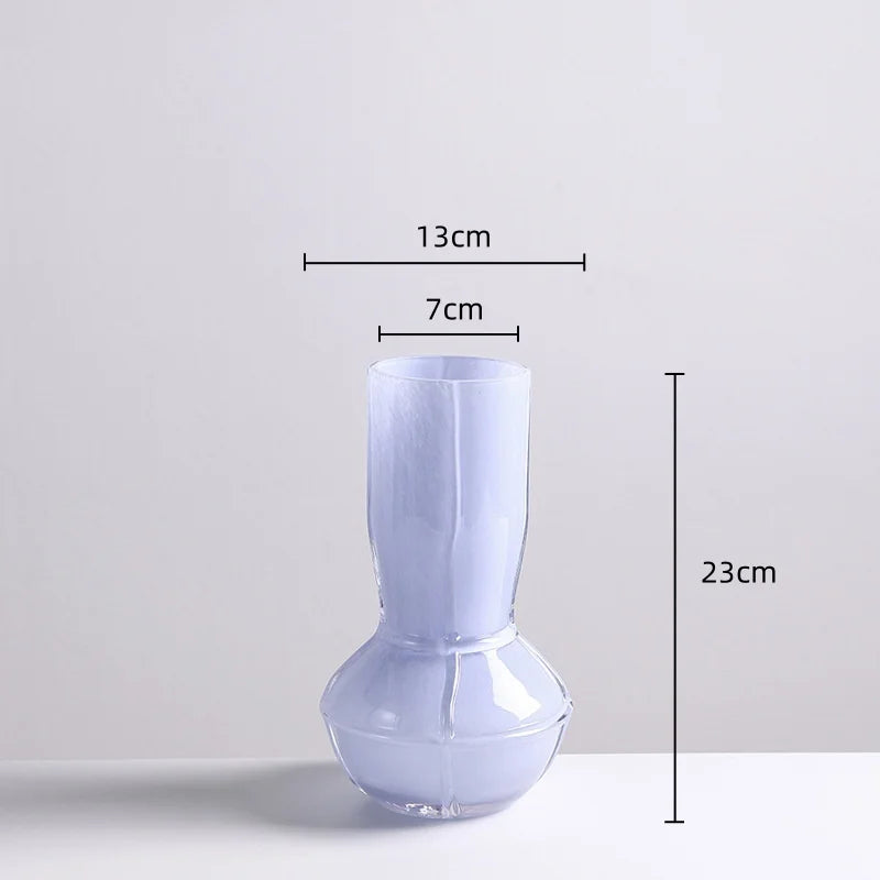 Afralia™ Colorful Geometric Glass Vase Hydroponics Terrarium Home Decor Accessory