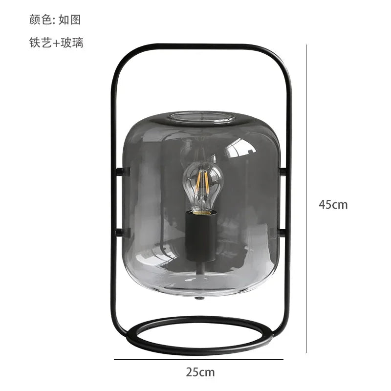 Afralia™ Glass Ball LED Floor Lamp - Postmodern Scandinavian Design