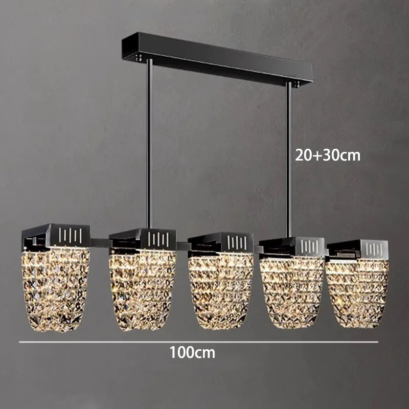 Afralia™ Modern LED Pendant Chandeliers for Living & Dining Room Lighting